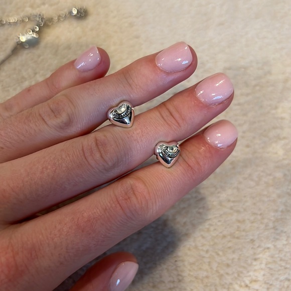 Juicy Couture Jewelry - Juicy Couture Heart Earrings